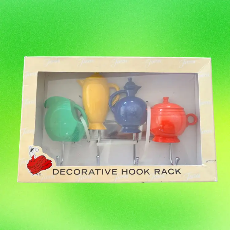 Fiesta Decorative Hook Rack, HTF