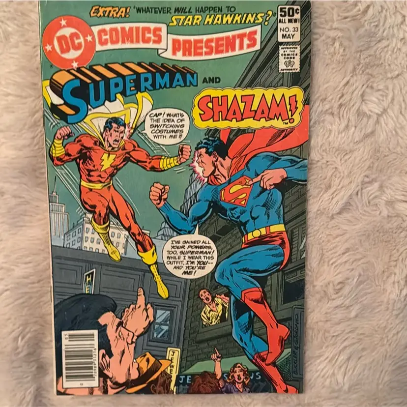 DC Comics Presents #33 Superman Shazam 1981 Bronze Age Comic Book Boarded