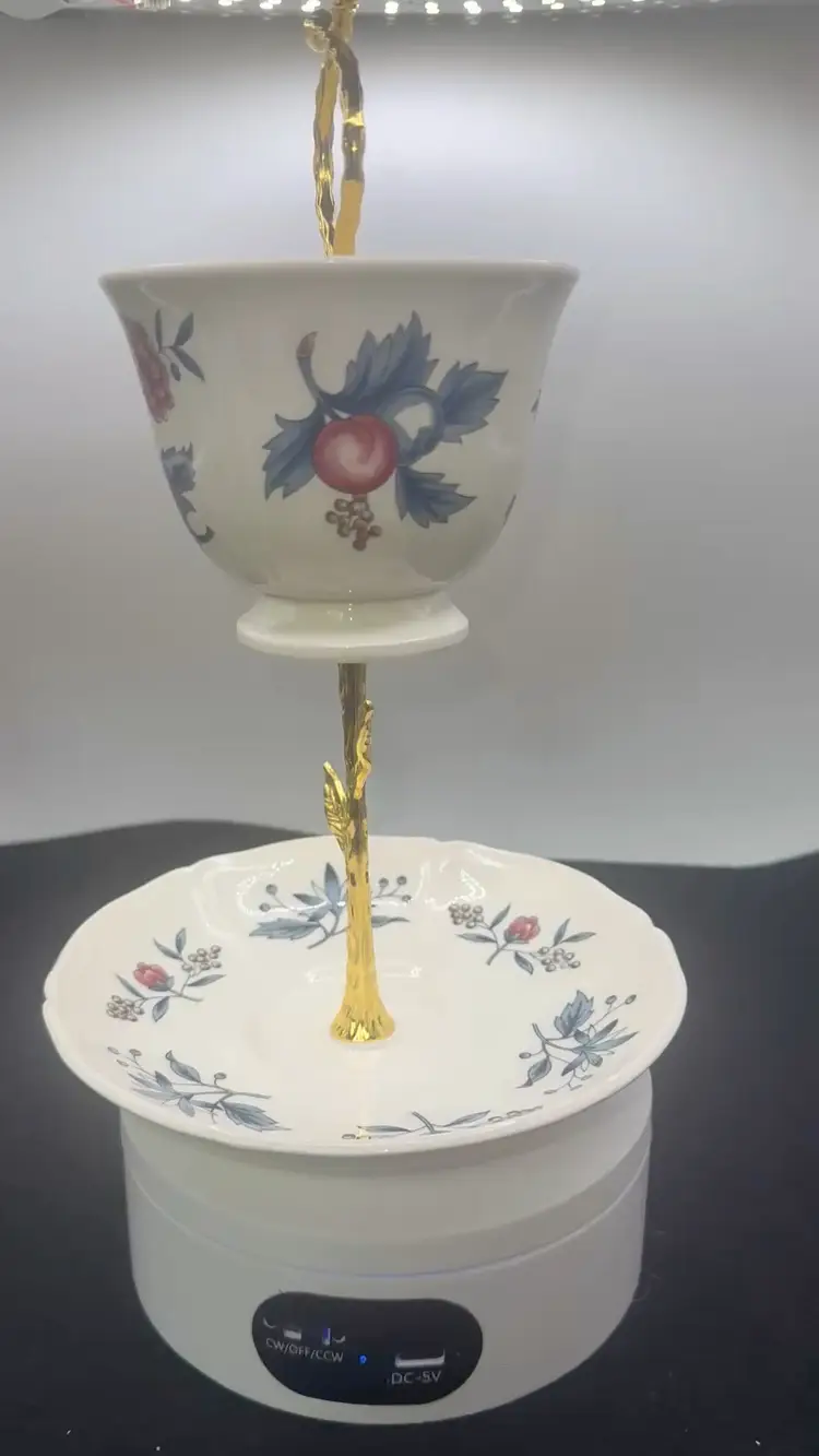 Wedgewood Tea Cup & Saucer Trinket/ Jewelry Dish.