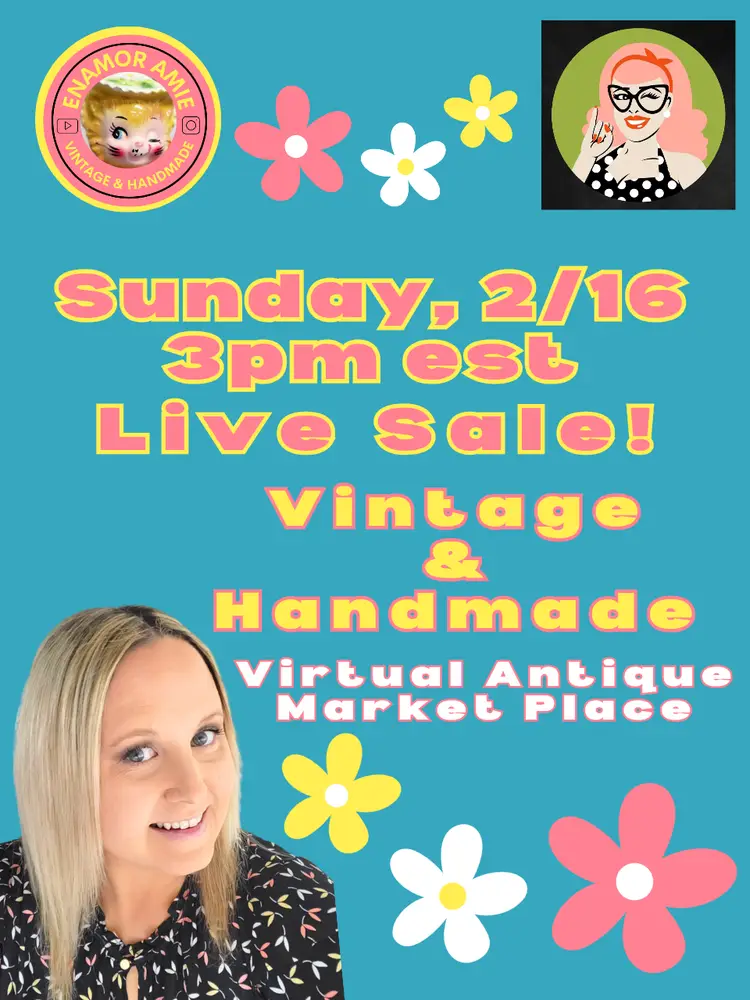 Vintage and Handmade Live Sale