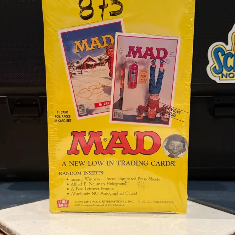 1 Pack Of Mad Magazine Cards (1992)