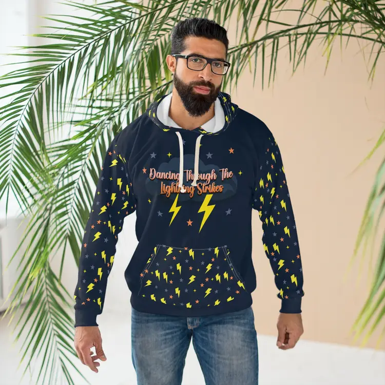 Dancing Through The Lightning Strikes Unisex Hoodie