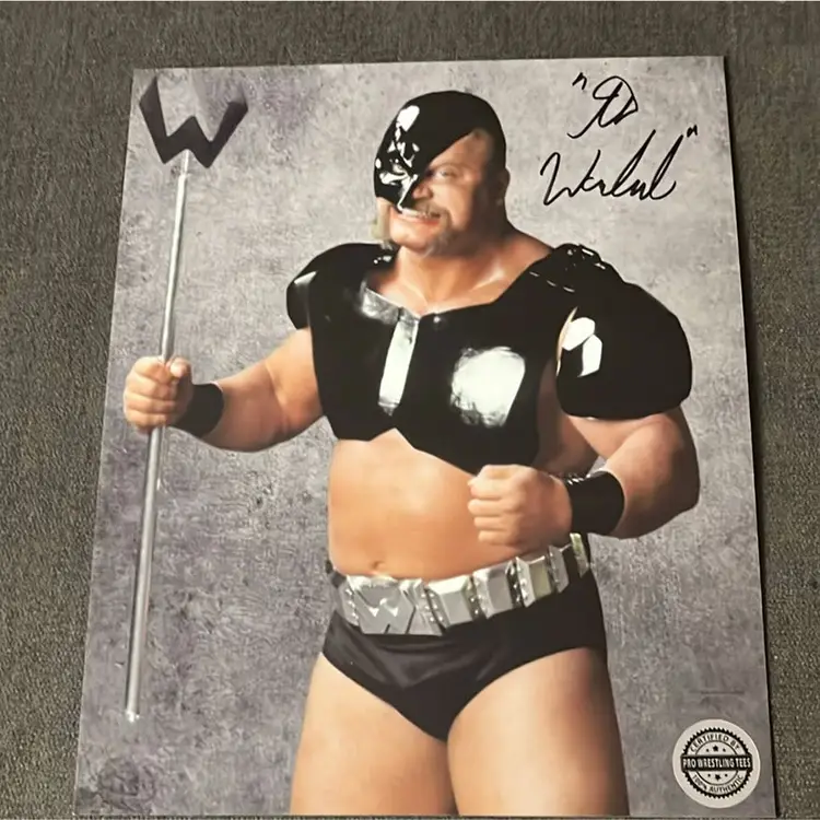 Authentic Autograph- Warlord