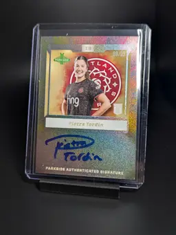 2025 Parkside NWSL Vol 1 Shimmer Auto /99 Pietra Tordin RC Portland Thorns