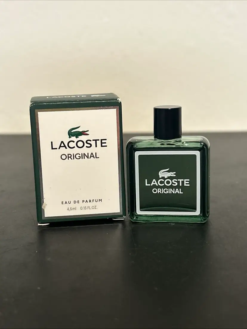 Lacoste Original Eau De Parfum 0.15 Fl Oz Mini NIB
