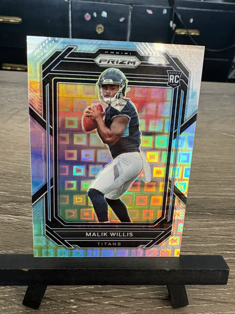 Malik Willis 2022 Panini Prizm Pandora RC Rookie /400 NFL Football Card Tennessee Titans (F)