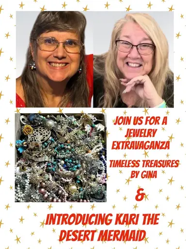 Jewelry Extravaganza - Gina - Co-hosting Kari -Desert Mermaid 