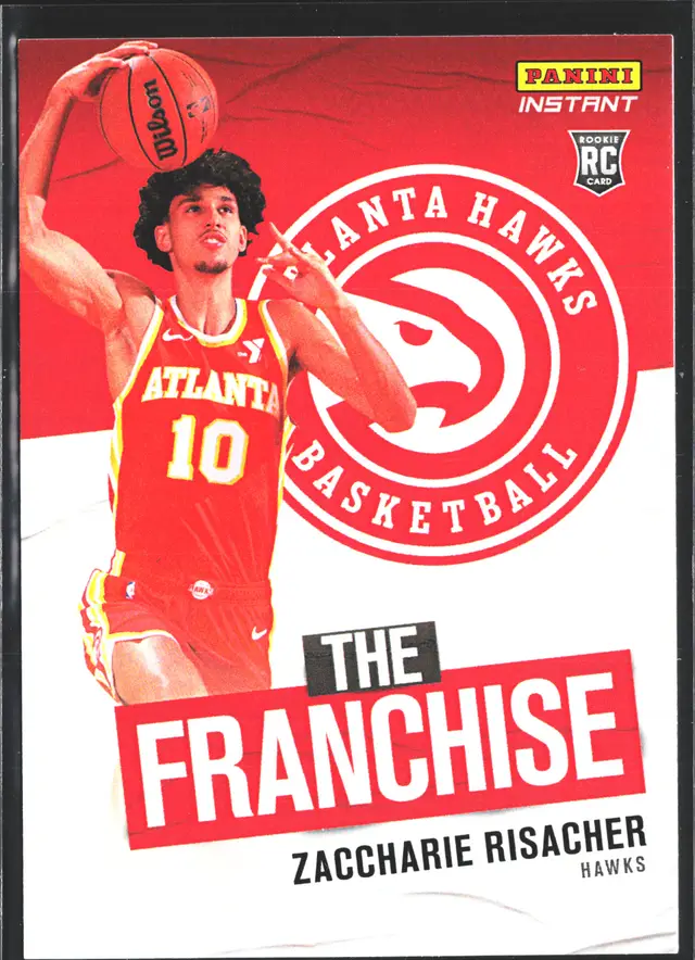 Zaccharie Risacher Rookie Card RC 24-25 The Franchise Limited Only 234 Made!