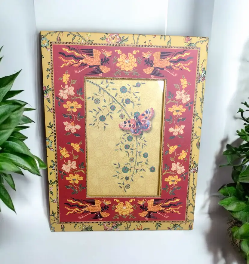 Punch Studio John Grossman Antique Images Line Asian Style Photo Frame 9 x 7