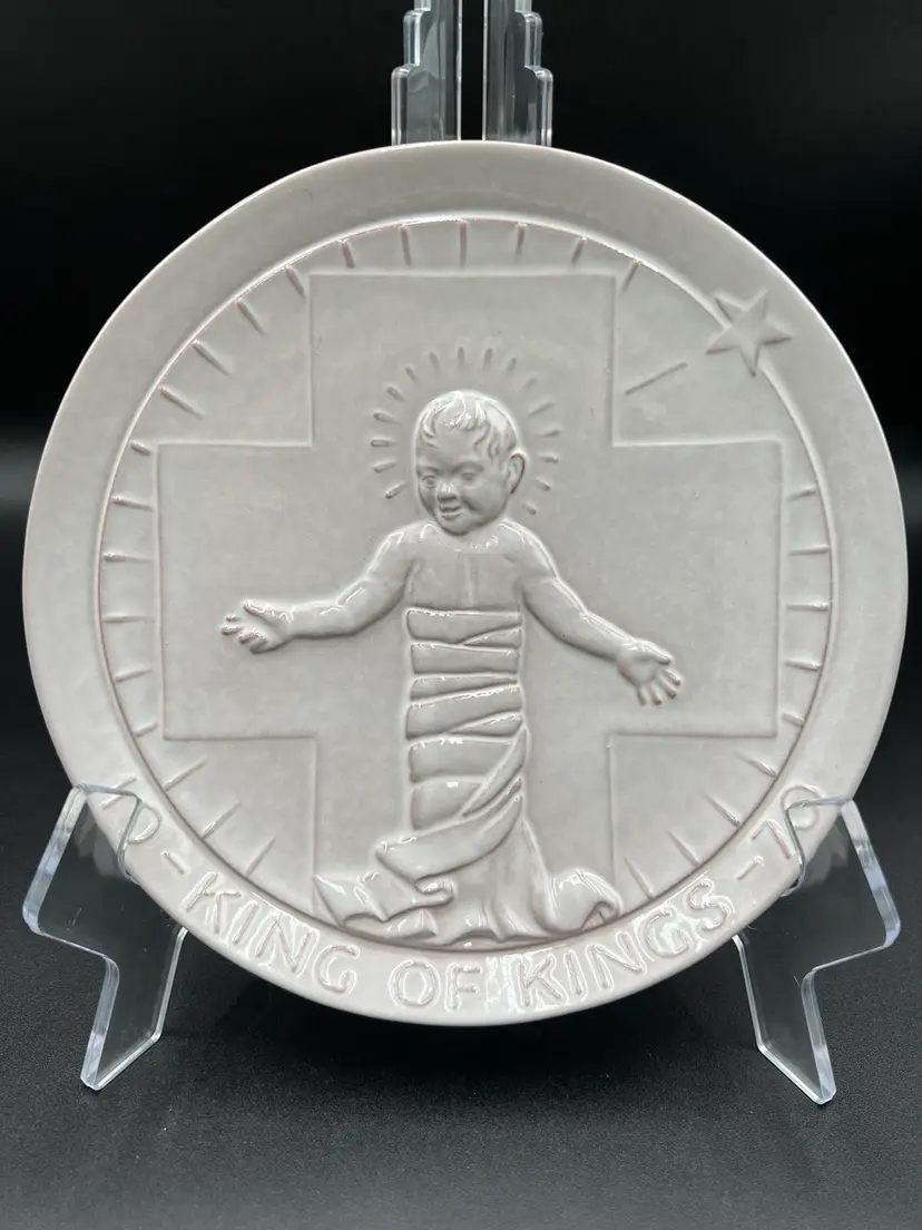 Frankoma Christmas Plate 1970