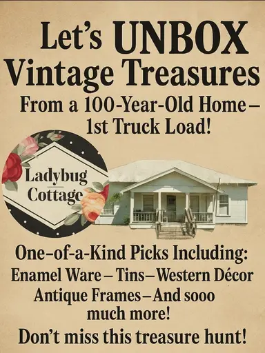 🐞 PART 2: UNBOXING VINTAGE TREASURES 🐞