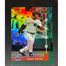 2005 Bowman’s Best Barry Bonds Refractor /899 Giants