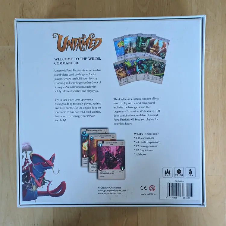 Untamed Feral Factions - Spirit Strike Edition