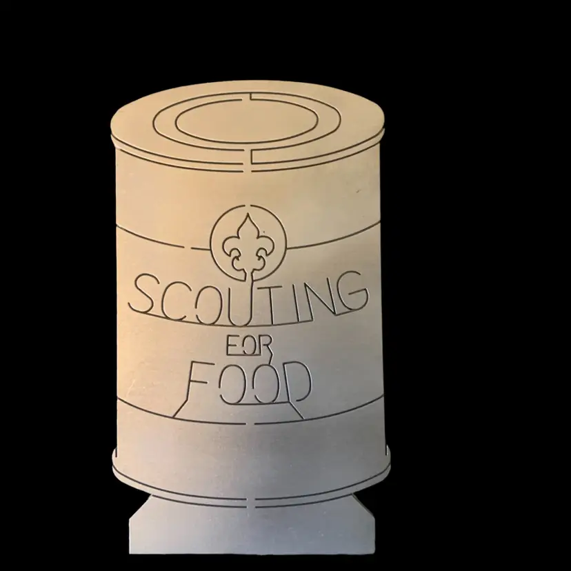 403 Aluminum Scroll Cut Scouting For Food