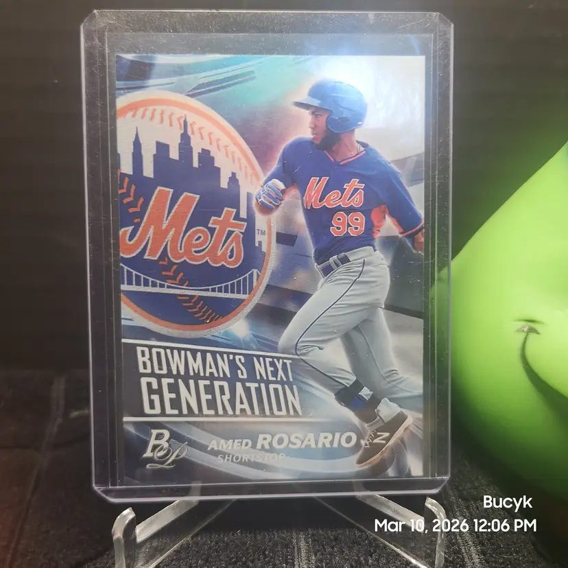 2017 Bowman Platinum Next Gen - Amed Rosario New York Mets