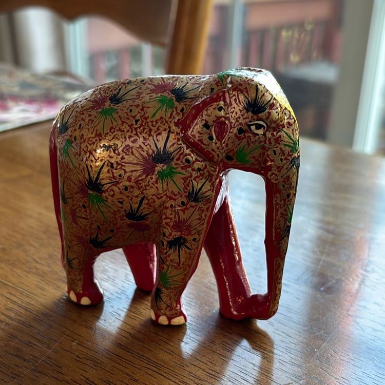 Ornate Painted Elephant