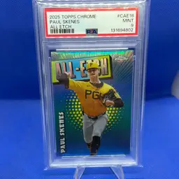 Paul Skenes 2025 Topps Chrome All Etch PSA 9 Pittsburgh Pirates