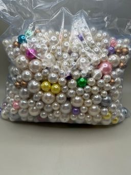 Variety Of Pearl Beads ~ Assortment Of Colors and Sizes