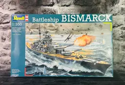 Revell 1:350 Scale Battleship Bismarck Kit