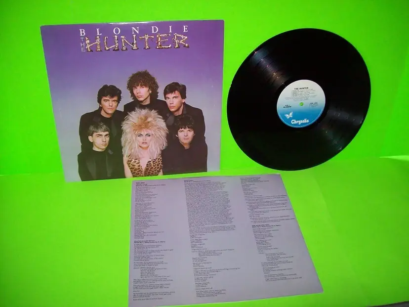 Blondie The Hunter 1982 Vinyl LP Record Album New Wave Rock CRC Columbia House