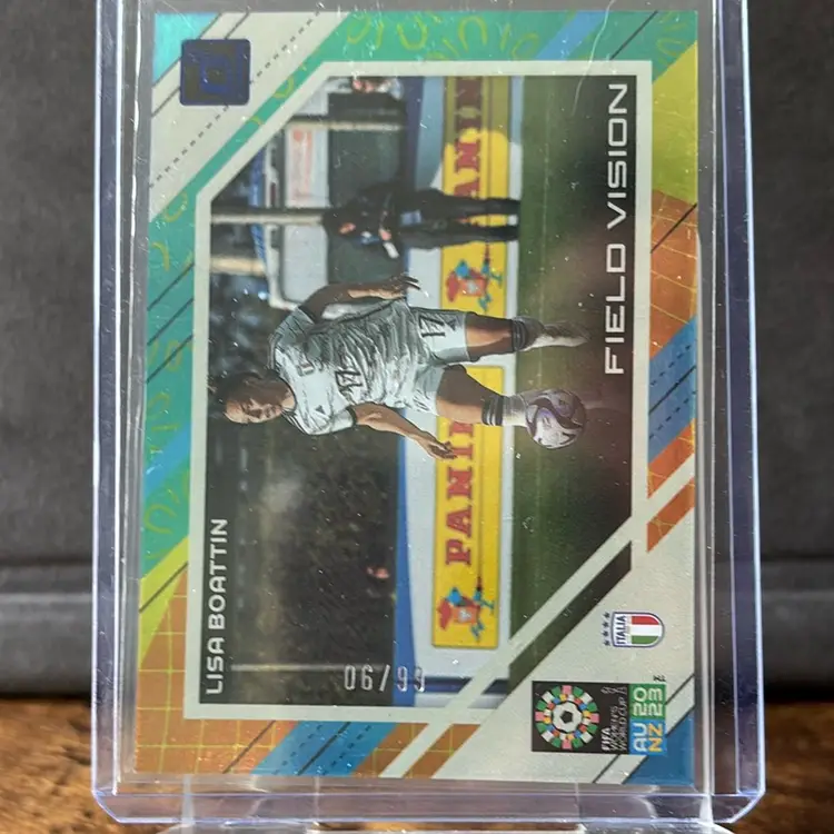 Lisa Boattin, 2023 Donruss FIFA Women’s World Cup - Field Vision, Italia, Soccer Card