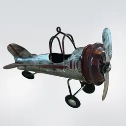Tin Airplane Ornament ✈️✈️