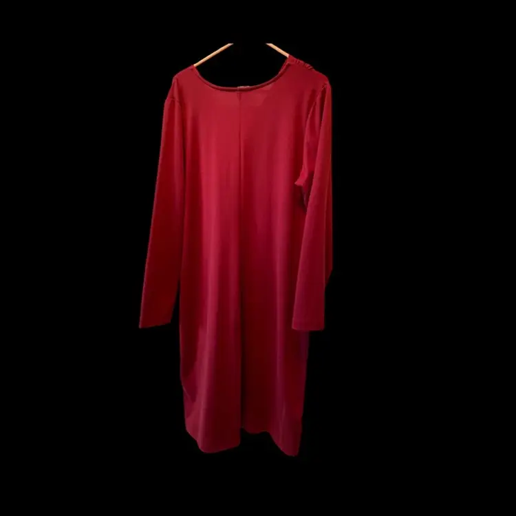 Lane Bryant Burgundy Dress 14/16