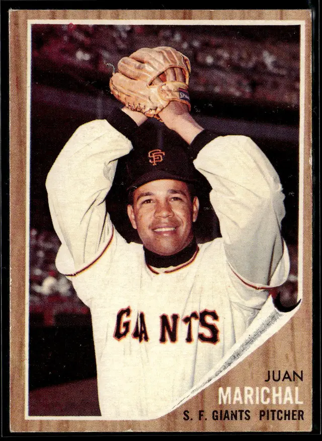 #129 Juan Marichal 1962 Topps #505 *LIVE AUCTION*