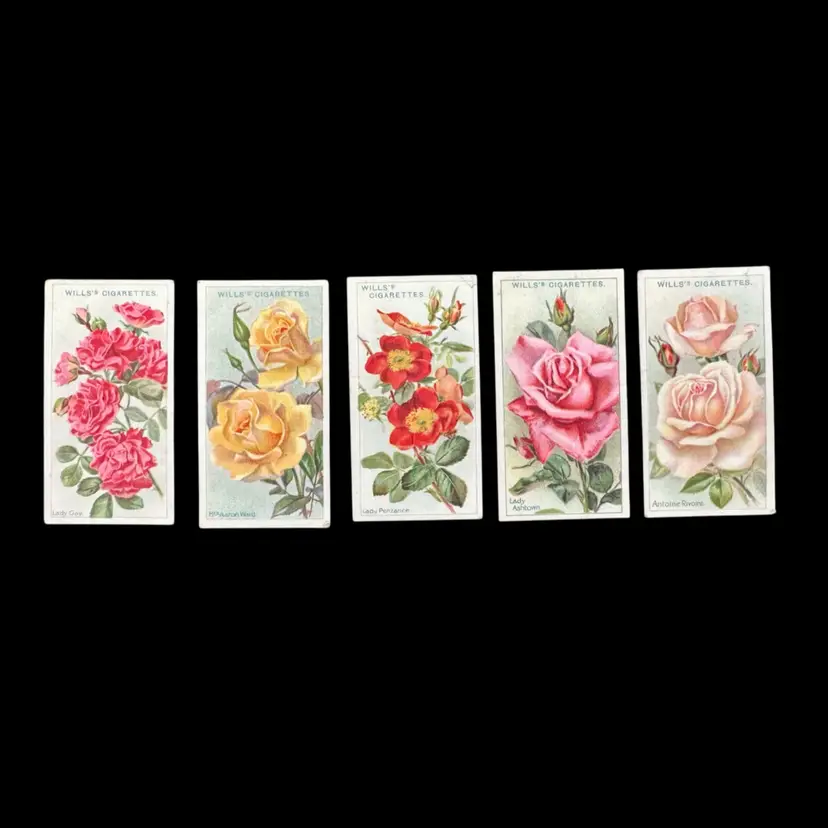 #01 - Will’s Cigarette Tobacco Cards, “A Series Of 50 Roses” 1912/1926-PICK ONE!