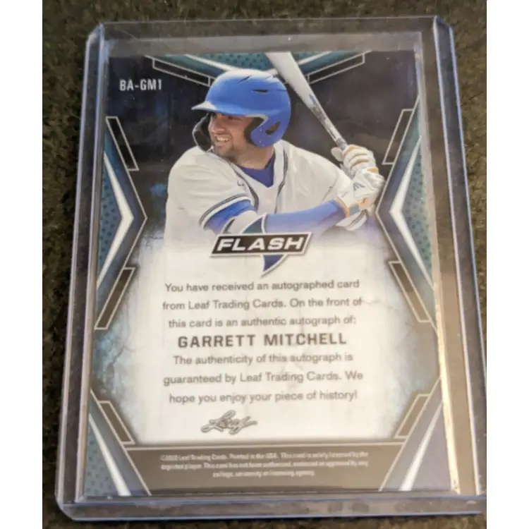 Garrett Mitchell 2020 Leaf Flash Auto