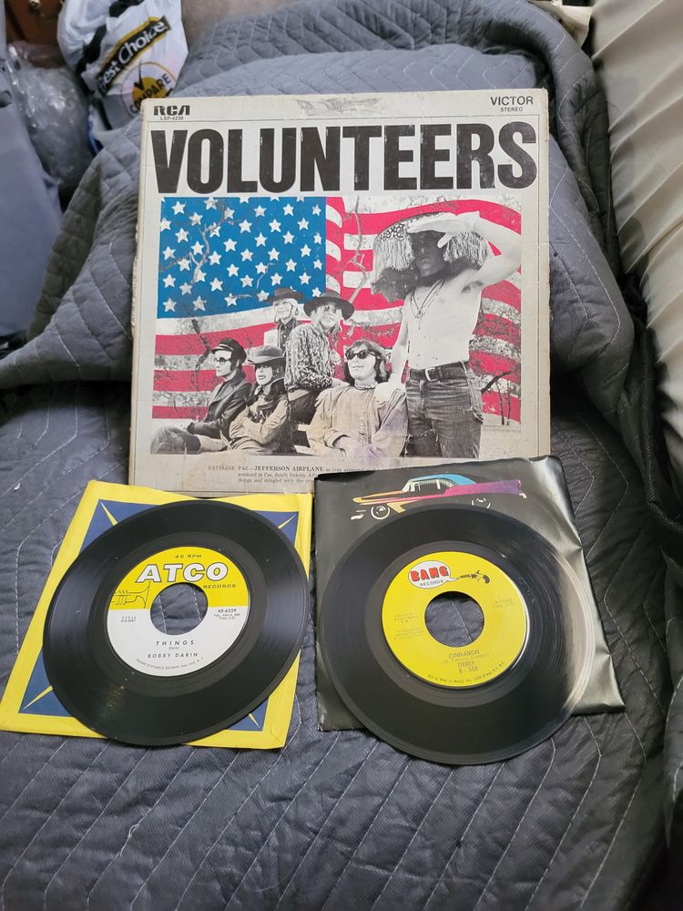 Volunteers, bobby darin and Derek records
