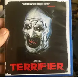 Terrifier 1 & 2 Blu Ray, Terrifier 3 DVD Lot