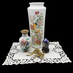 “All The Asian Lovelies & A Little Brass Grasshopper -