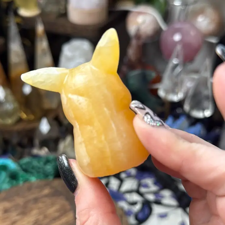 Pikachu Pokémon Yellow Calcite 22b Rough Toe