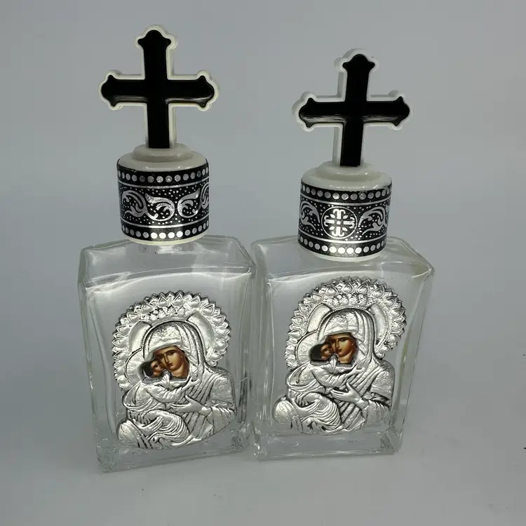 Holy Water Glass Bottles Set/2