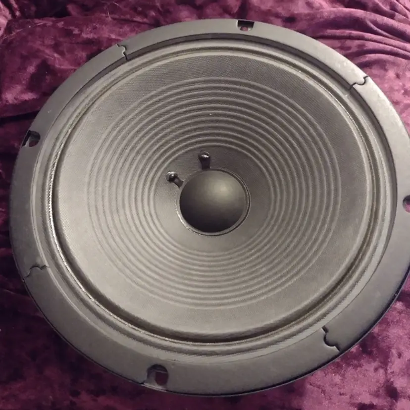Black and Silver Audio Speaker with Circular Design