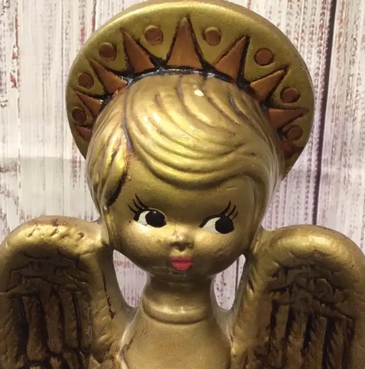Rare Vintage holt howard paper mache angel