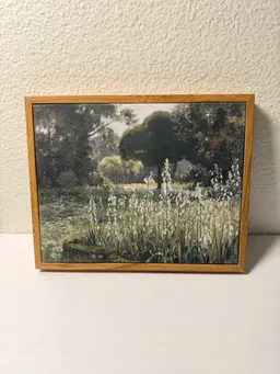 InSimSea Meadow with Flowers Painting Wall Art Prints, Framed, Canvas