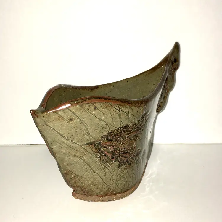 Handmade Pottery Bird Trinket Holder