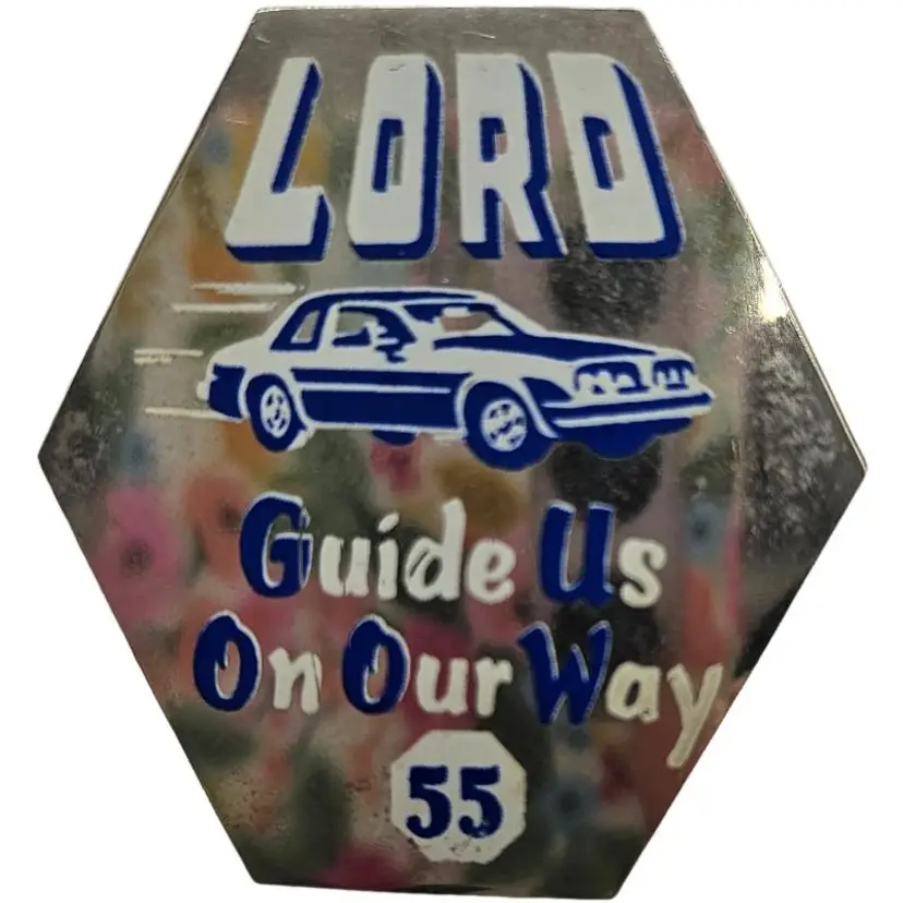 Vintage Hexagonal Shaped Car Tie Tack