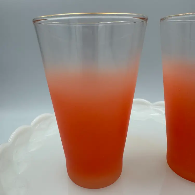 Pair Of 2 Vintage Blendo Ombré Glasses