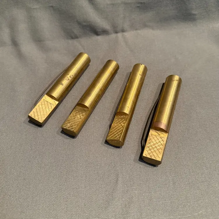 Veritas 4-3/8 Brass Bench Dogs - Set of 4