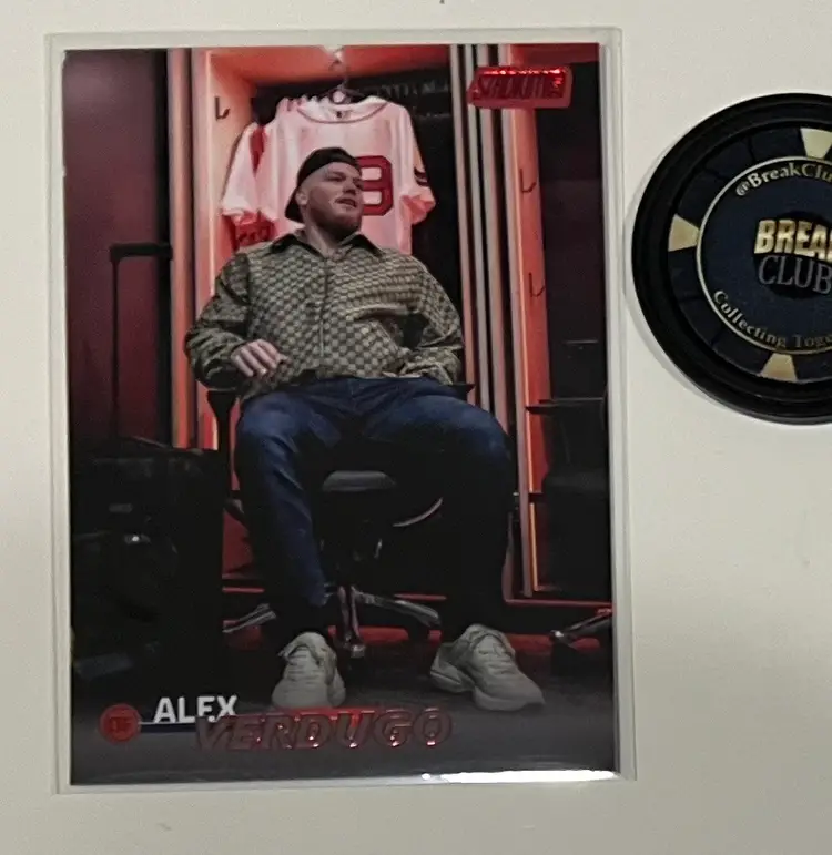 Alex Verdugo Red Foil Boston Red Sox