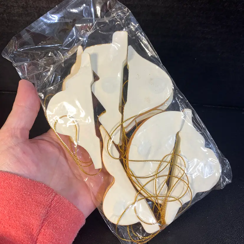 12-Paper Honeycomb Christmas Ornaments