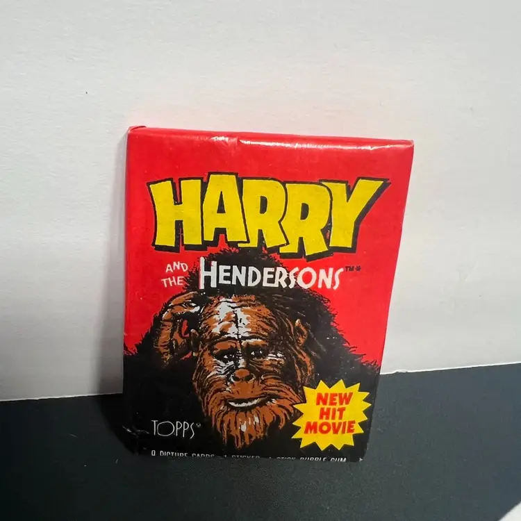 1987 Topps Harry And The Henderson Card Pack