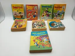 Walt Disney Mixed Paper Classics Donald Duck Popeye Woody Woodpecker Vintage
