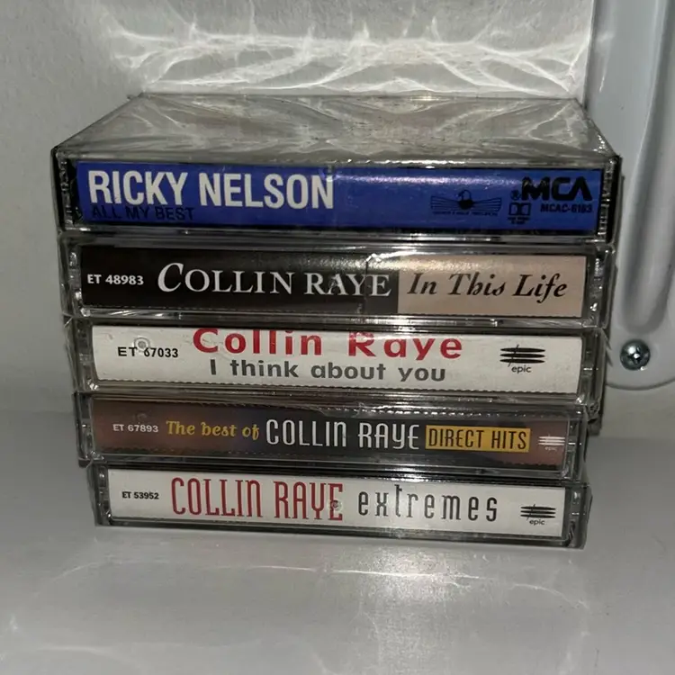 Lot Of 5 New Cassette Tapes, See Pictures And Description