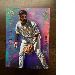32 - Liover Peguero - Pittsburg Pirates - Initiation - Bowman Inception 2021 Base Singles