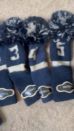 30 Headcovers Vintage Golf Sock and Unbranded