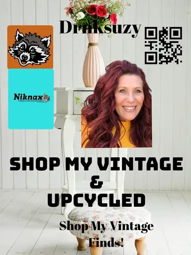 🍹Pop Up Shop My Vintage Finds! Join Me Drnksuzy!